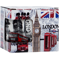 Cana ceramica London in cutie 400 ml